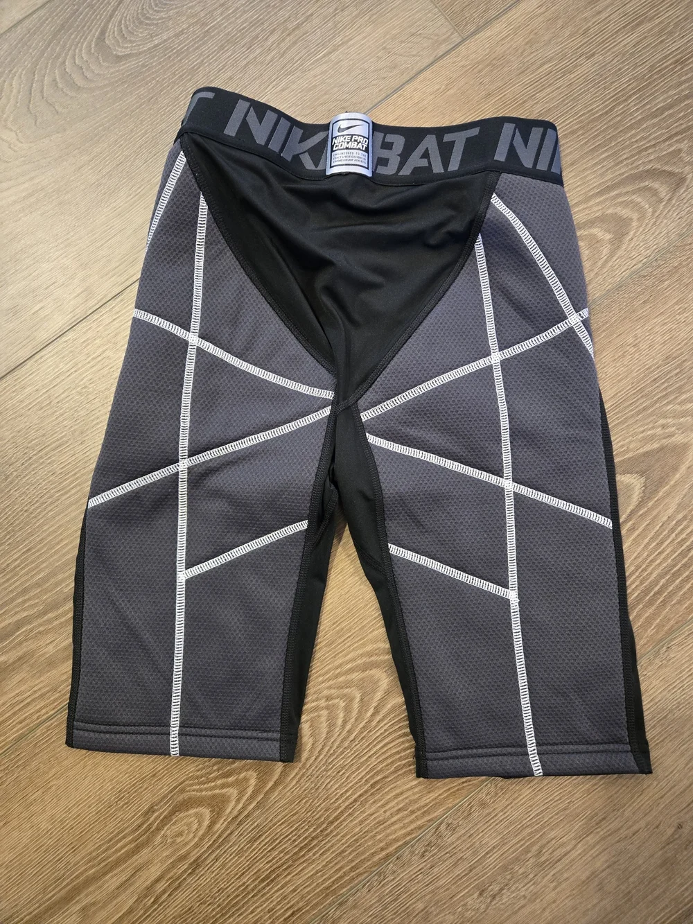 Nike Mens Black & Gray Dri-FIT Compression Shorts